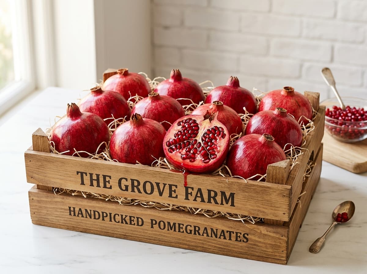 Fresh Harvest Pomegranate Gift Box
